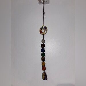 7 Chakra Tree of Life Hanging Ornament Pendant Healing